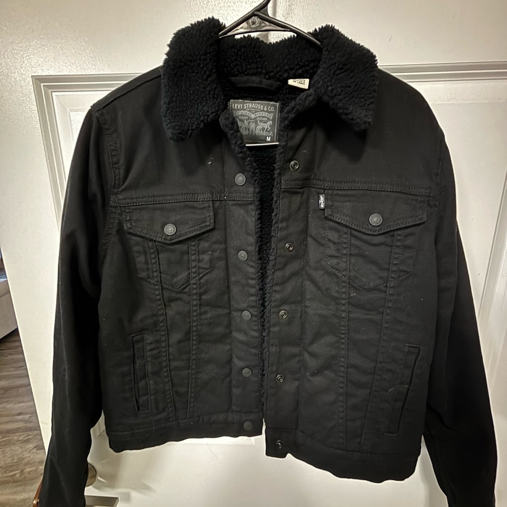 Levi's Black Fleece Jacket